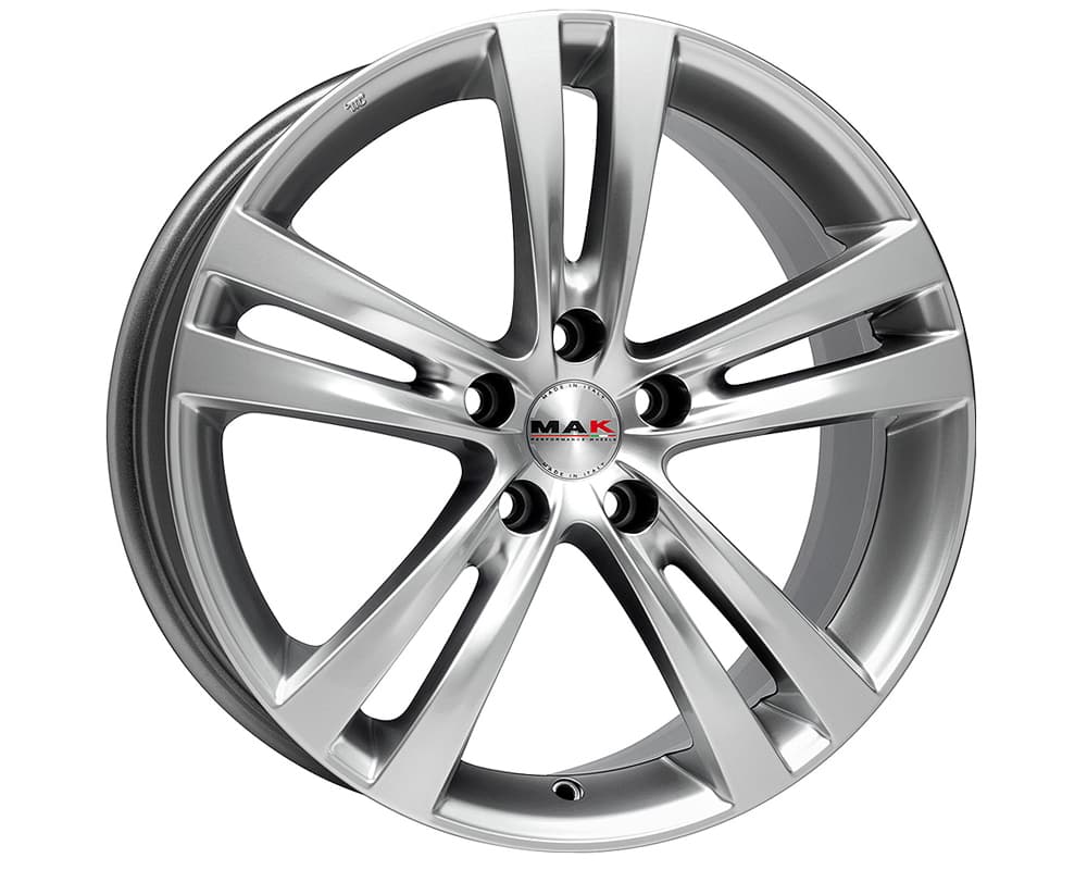 R15 X 6.5 5X112 ET42 76 MAK Zenith Hyper Silver