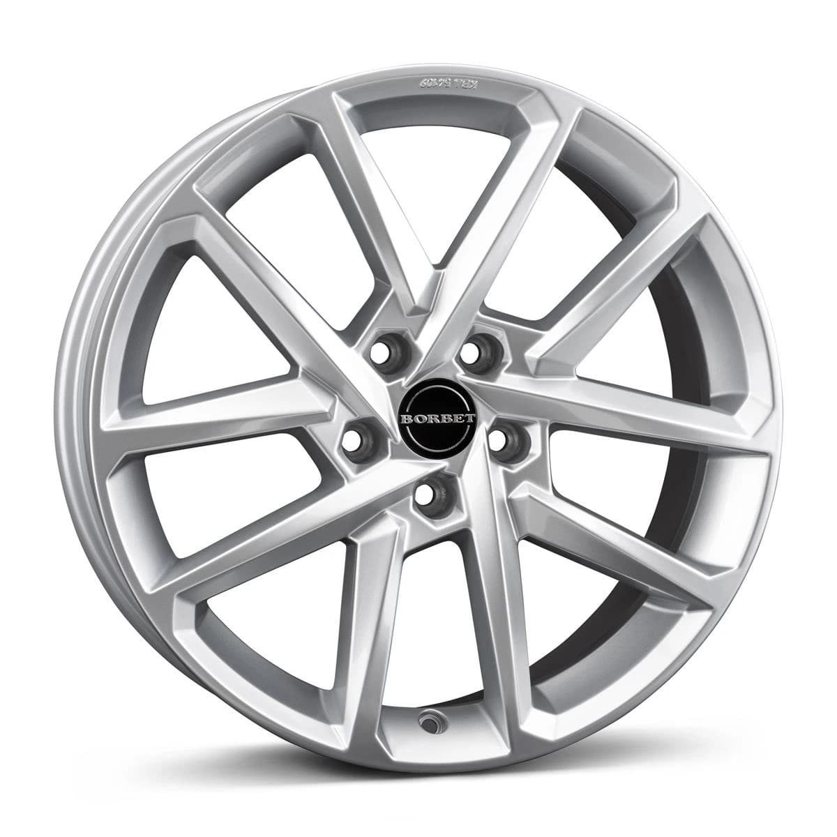 R17 X 7.5 5X115 ET40 70.3 BORBET N Crystal Silver