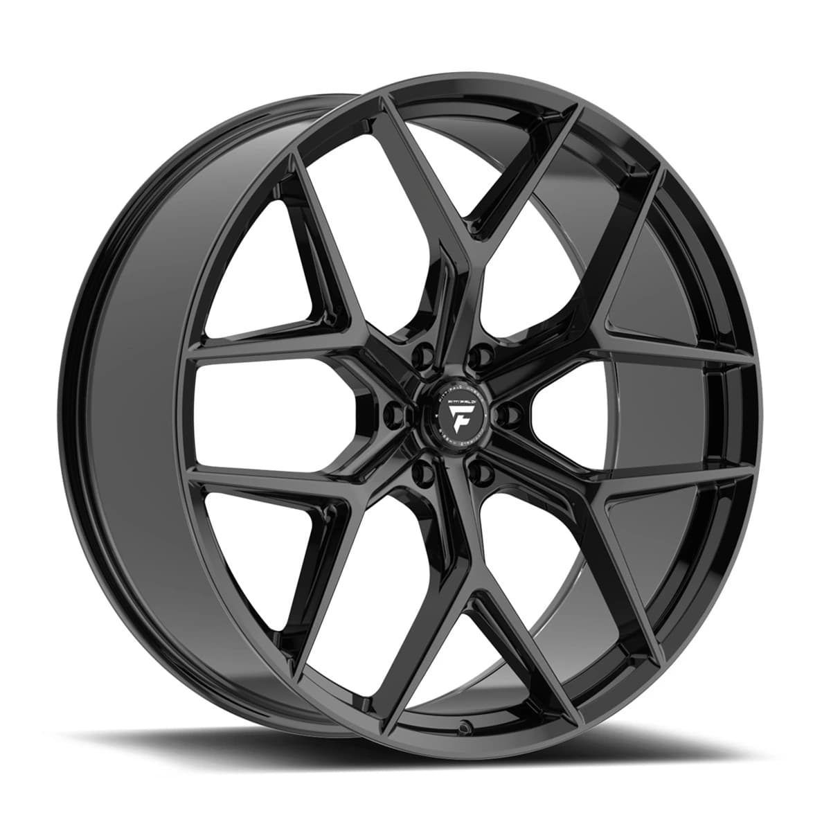 R24 X 10 6X139.7 ET20 106.1 FITTIPALDI FS374 Glossy Black