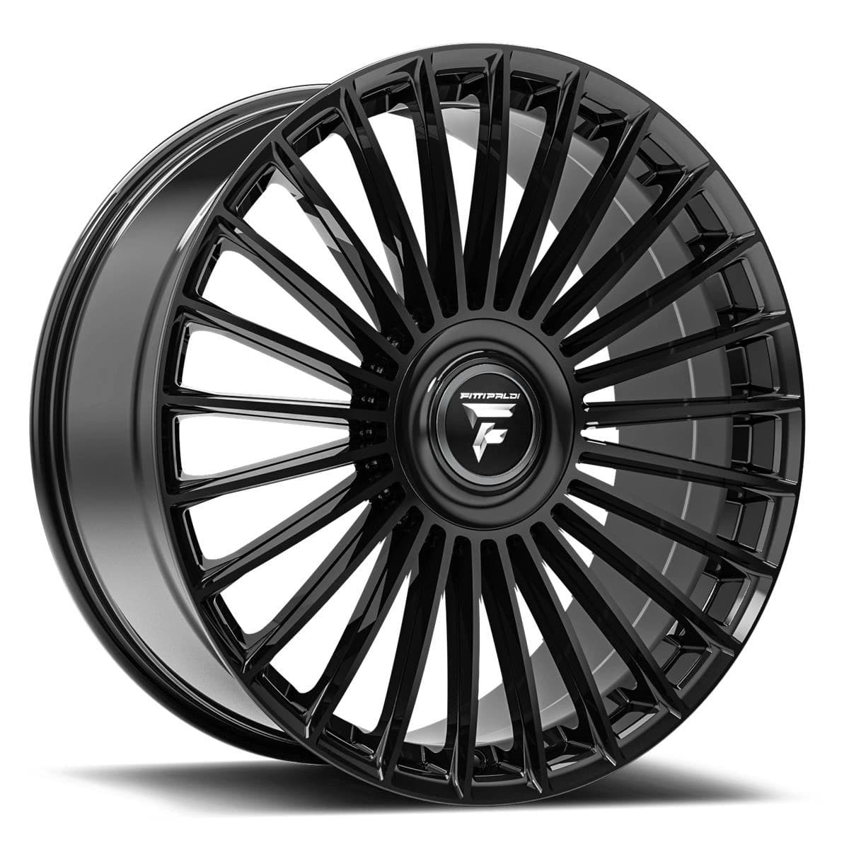 R22 X 9.5 6X139.7 ET25 106.1 FITTIPALDI FS370 Glossy Black