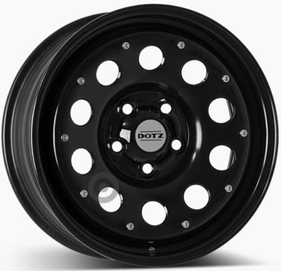 R17 X 7 5X120 ET35 65 DOTZ 4X4 Modular Beadlock Black