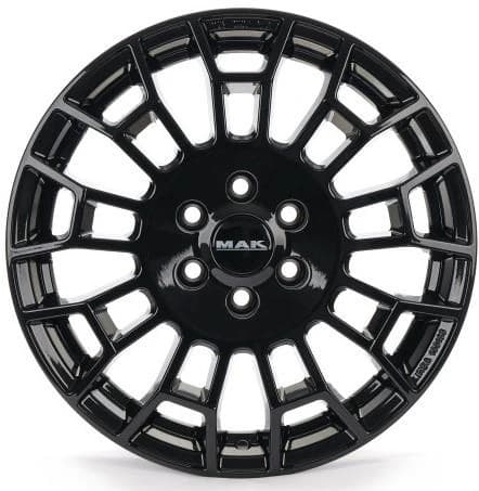 R18 X 7.5 6X120 ET47 74.5 MAK Nomad 6H Gloss Black