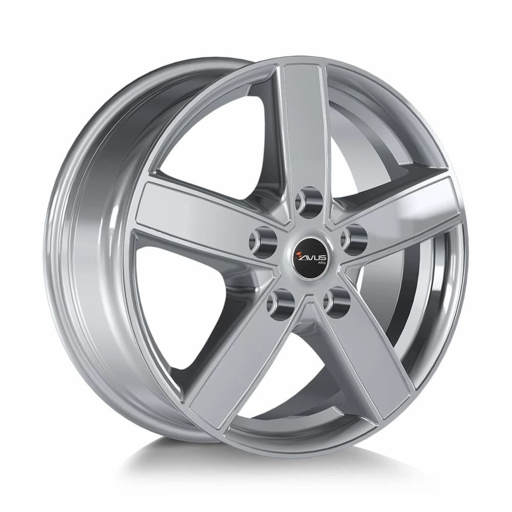 R17 X 7 5X130 ET62 78.1 AVUS AC-V51 Hyper Silver