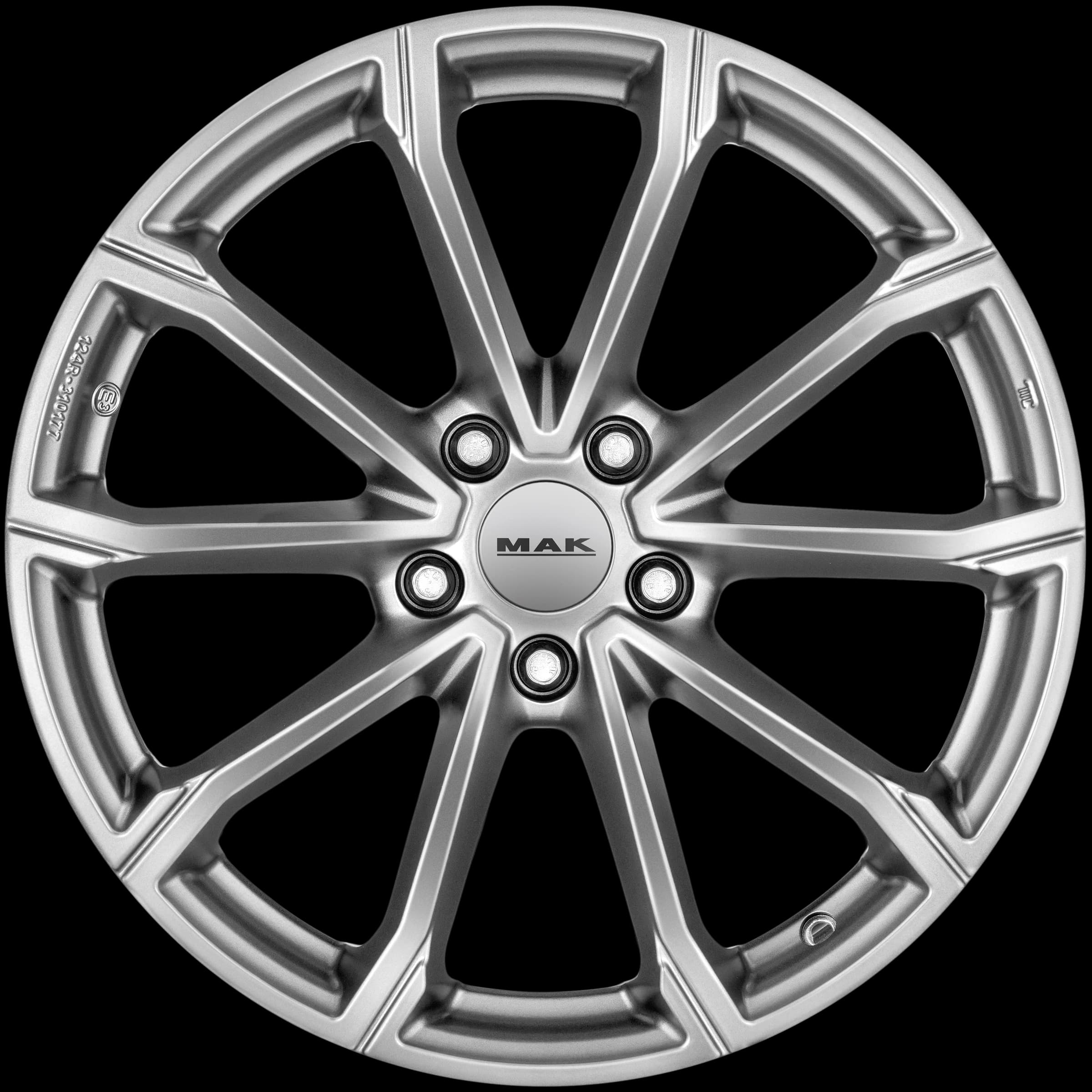 R19 X 7 4X108 ET32 65.1 MAK Davinci Light Titan