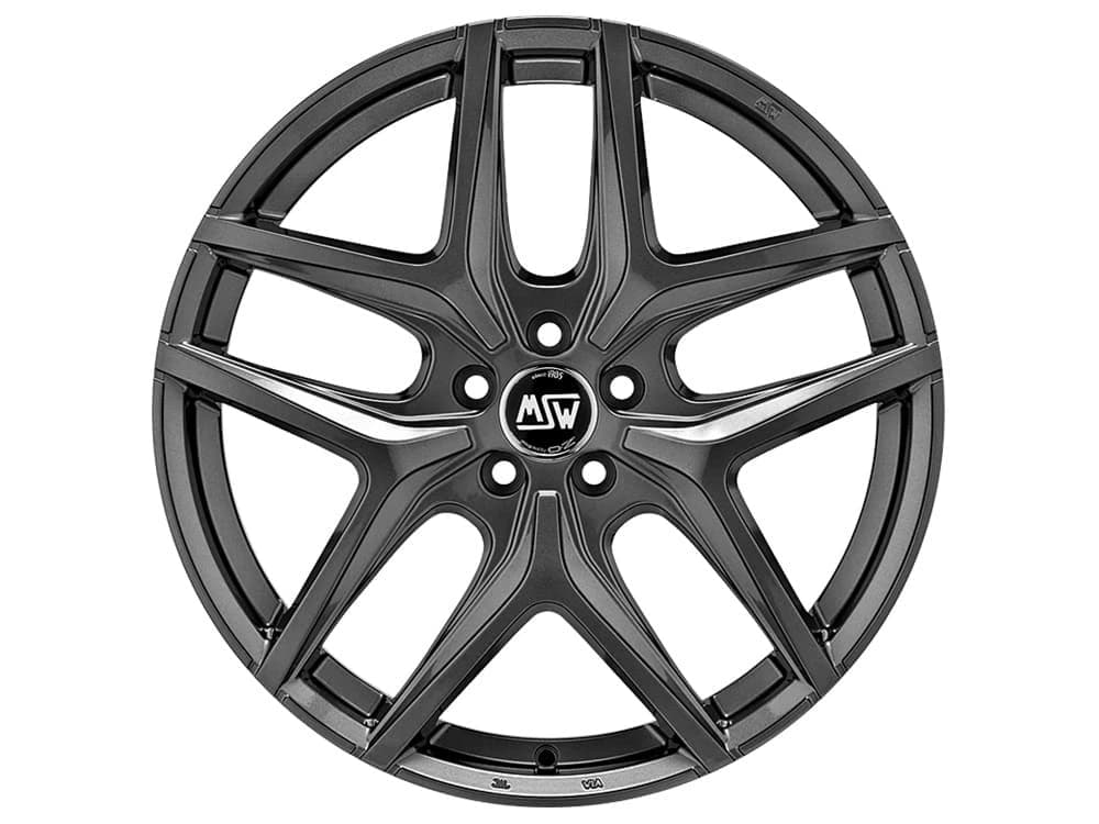 R20 X 8.5 5X110 ET31 65.1 MSW 40 Gloss Gun Metal