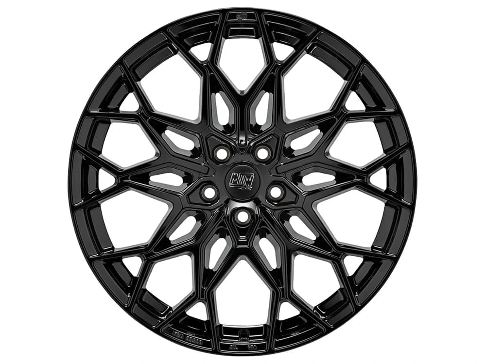 R21 X 10.5 5X120 ET42 66.6 MSW 51 Gloss Black