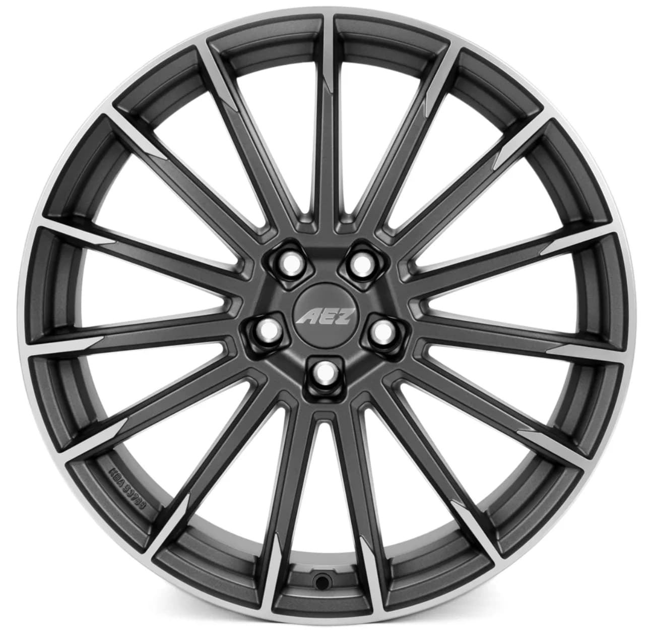 R19 X 8.5 5X114.3 ET40 64.1 AEZ Atlanta Graphite matt/polished