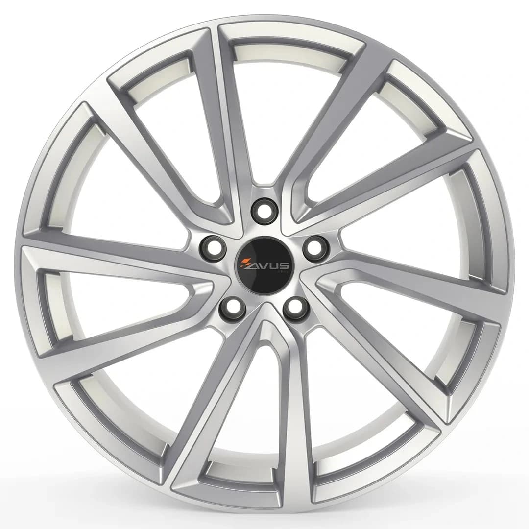 R17 X 7 5X105 ET36 56.6 AVUS AC-518 Hyper Silver