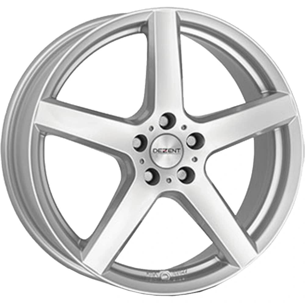 R16 X 6.5 5X98 ET39 58.1 DEZENT TY Silver