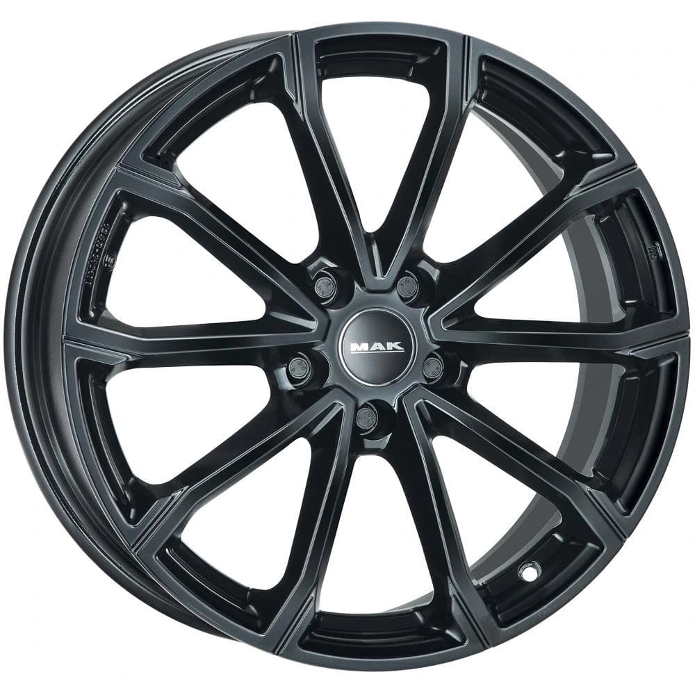 R16 X 6.5 5X114.3 ET32 66.1 MAK Davinci Gloss Black