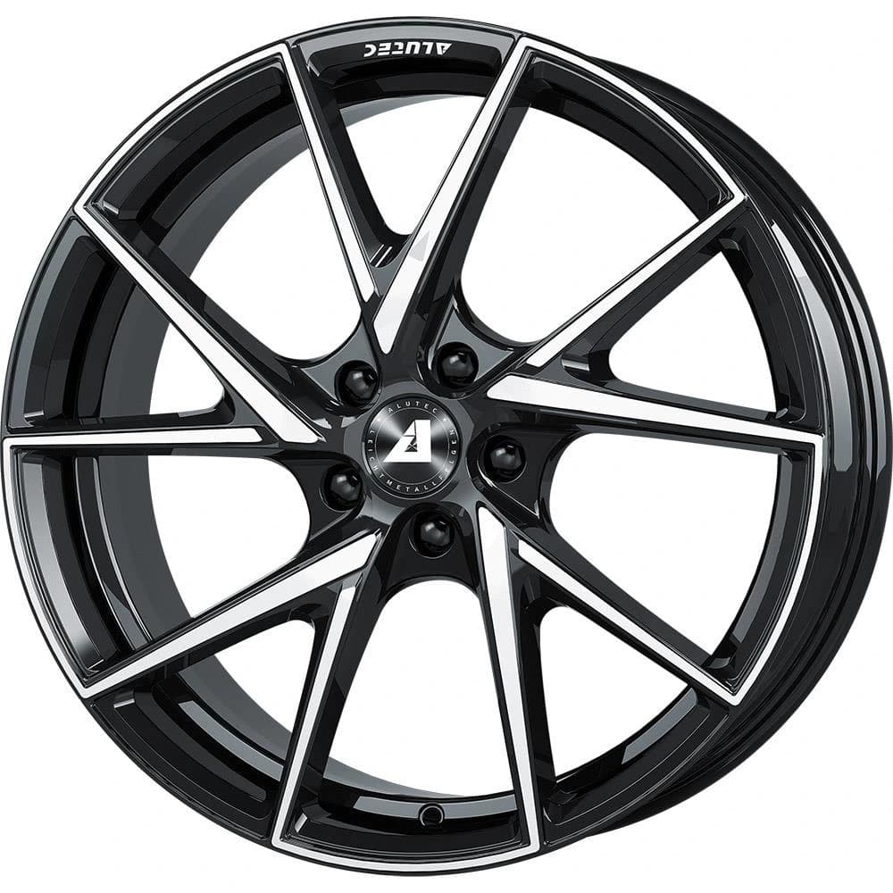 R18 X 7.5 4X100 ET38 63.3 ALUTEC ADX.01 diamond-black frontpolished