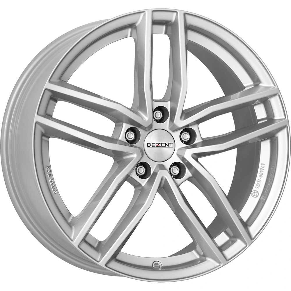 R17 X 7 5X100 ET35 57.1 DEZENT TR Silver