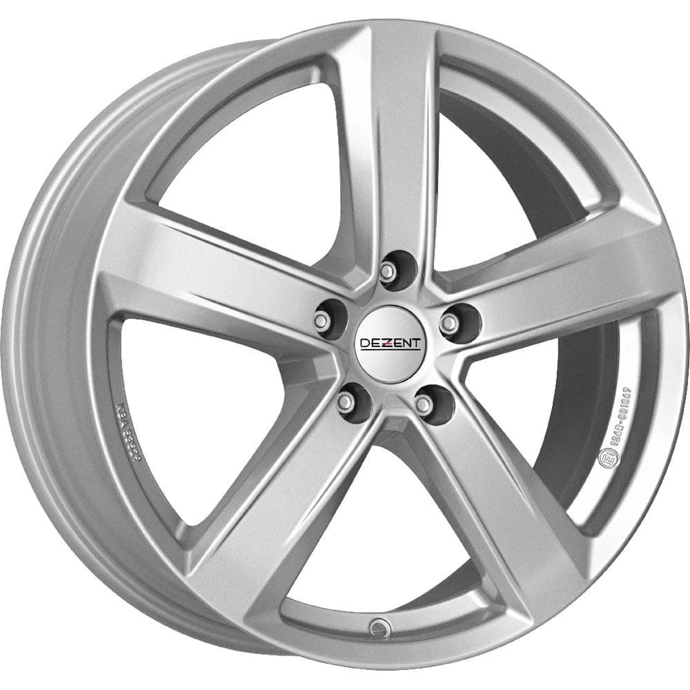 R17 X 6.5 5X100 ET50 54.1 DEZENT TU Silver