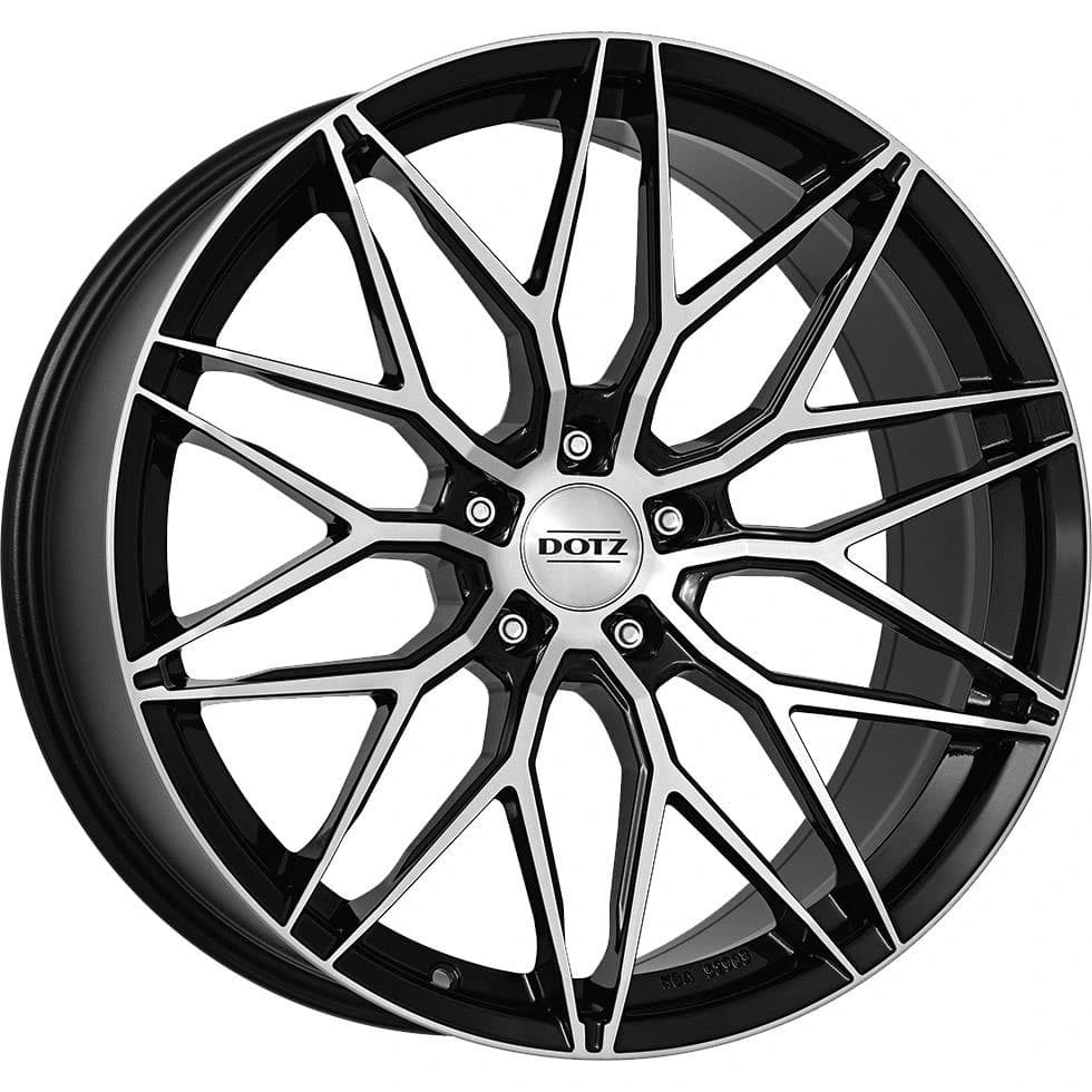 R20 X 10 5X112 ET28 70.1 DOTZ Suzuka dark Black/polished