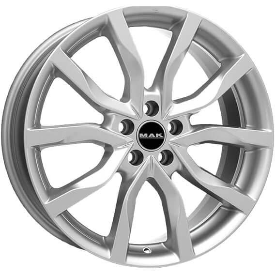 R21 X 9 5X120 ET44 72.6 MAK Highlands Silver