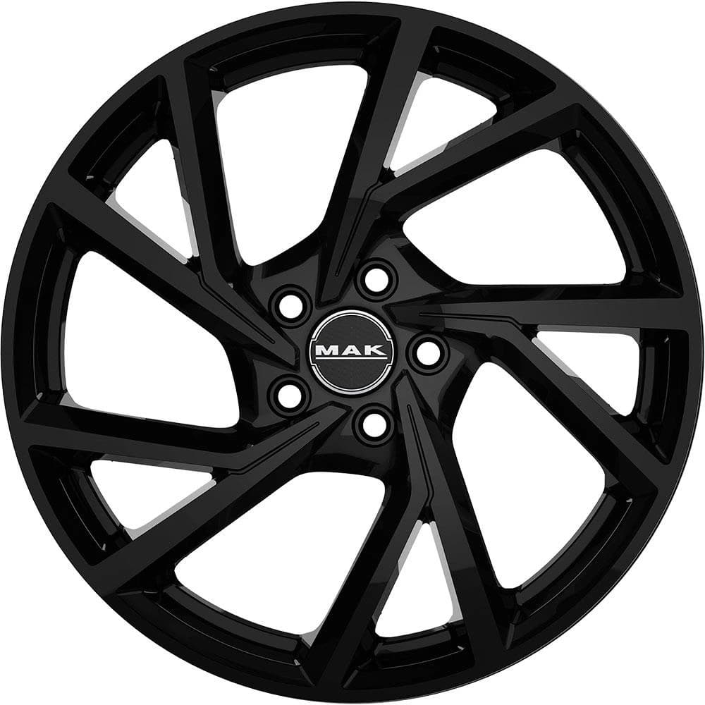 R18 X 7.5 5X98 ET43 58.1 MAK Kassel Gloss Black