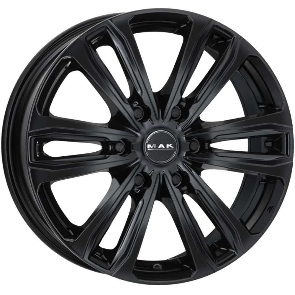 R20 X 8.5 6X114.3 ET30 66.1 MAK Safari 6 Gloss Black