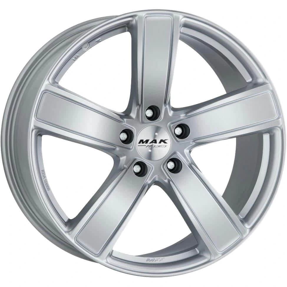R20 X 11.5 5X130 ET63 71.6 MAK Turismo-D-FF Silver