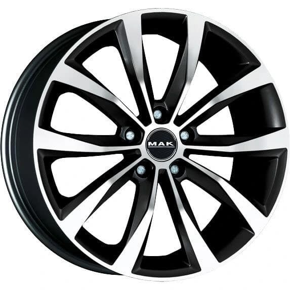 R16 X 6.5 5X114.3 ET32 76 MAK Wolf Black Mirror