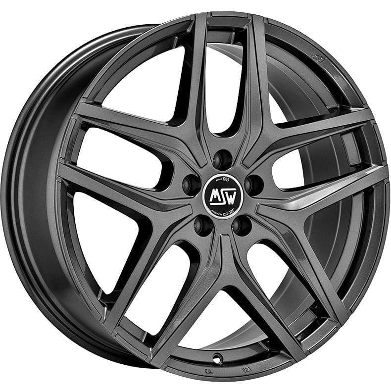 R20 X 8.5 5X110 ET31 65.1 MSW 40 Gloss Gun Metal