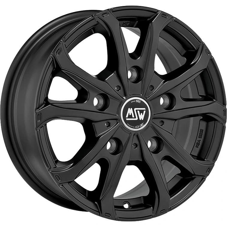 R18 X 7.5 5X130 ET53 78.1 MSW 48 Van Matt Black