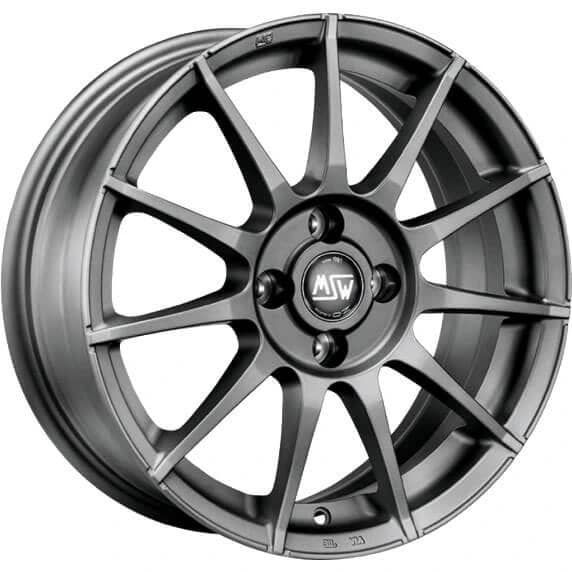R15 X 6 5X114.3 ET45 73.1 MSW 85 Matt Gun Metal