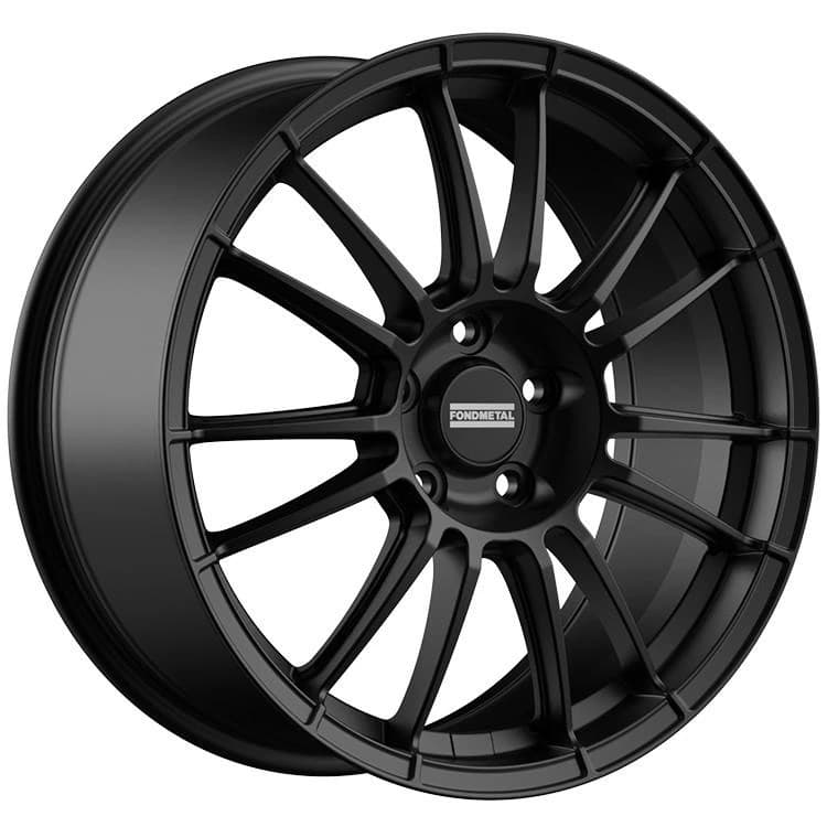 R19 X 8.5 5X98 ET30 58.1 FONDMETAL 9RR Glossy Black