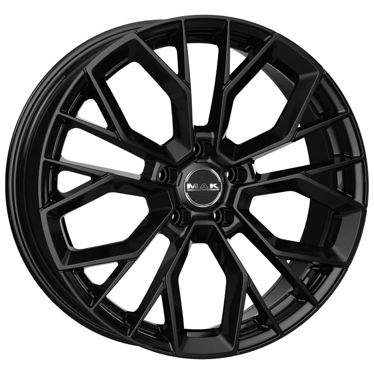 R18 X 7.5 5X98 ET43 58.1 MAK Stilo Gloss Black