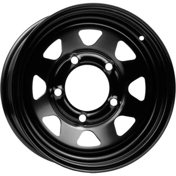 R15 X 6 5X139.7 ET45 110.1 DOTZ 4X4 Pharao dark Black