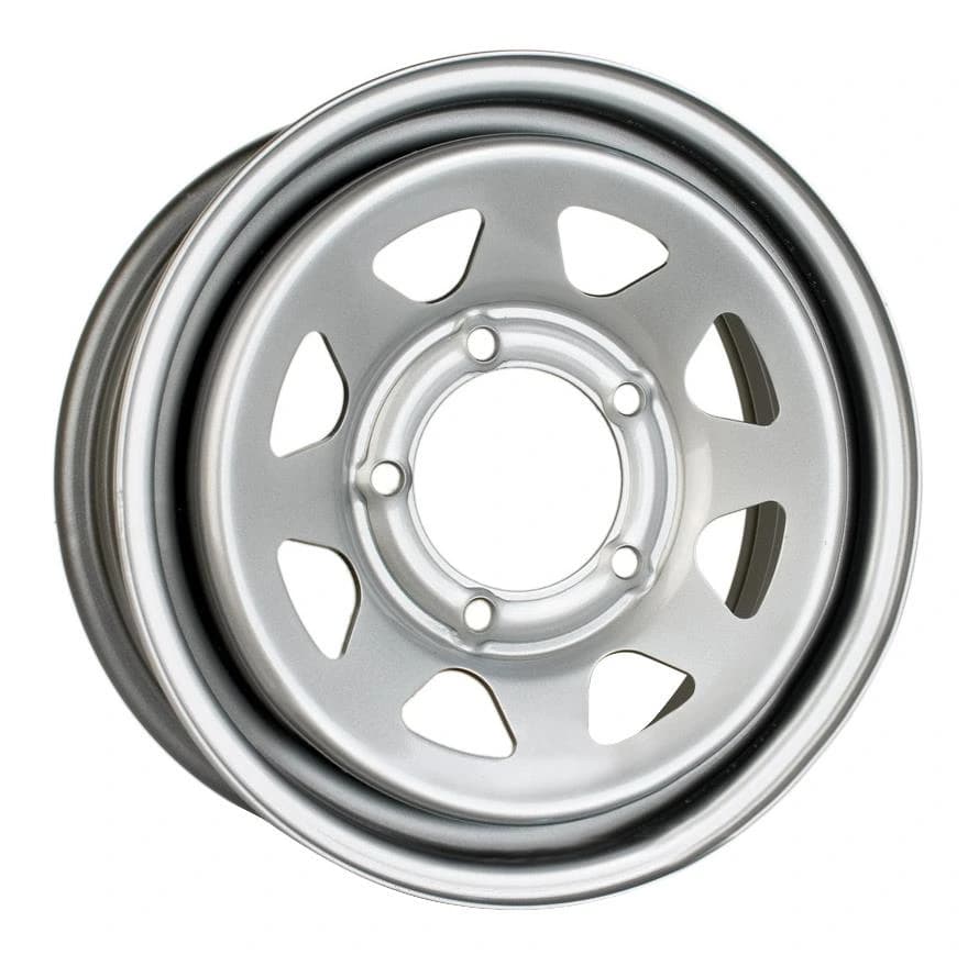 R15 X 6 5X139.7 ET45 110.1 DOTZ 4X4 Pharao Silver