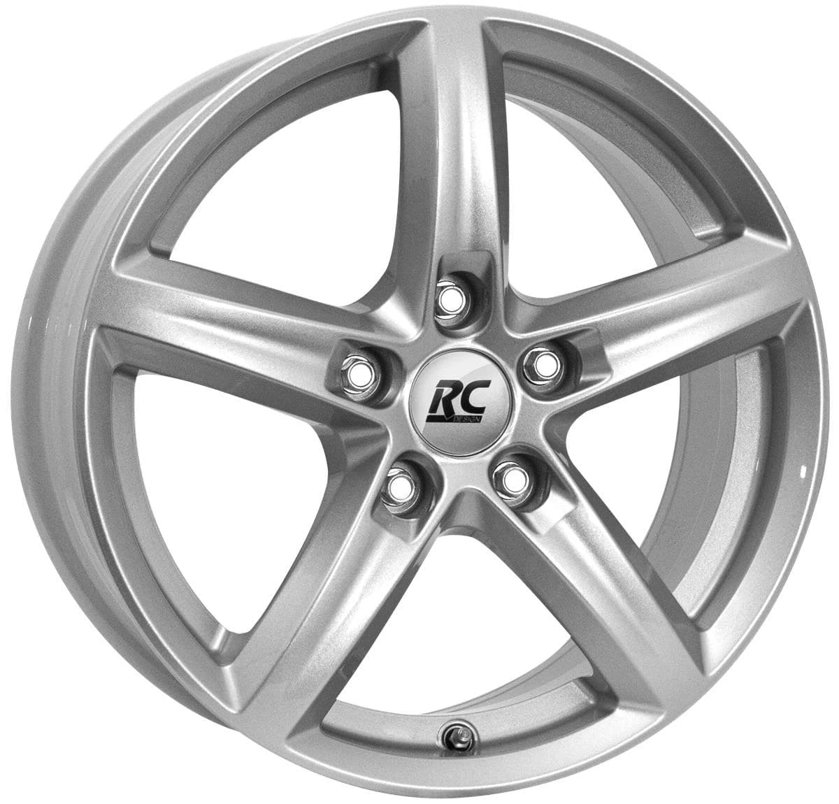 R16 X 6.5 5X115 ET41 70.2 RC DESIGN RC24 Kristallsilber (KS)