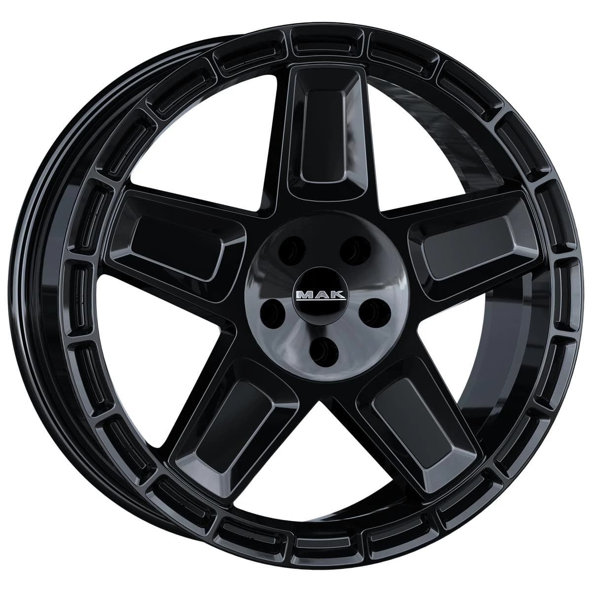 R20 X 9 5X127 ET45 71.6 MAK Trek Gloss Black