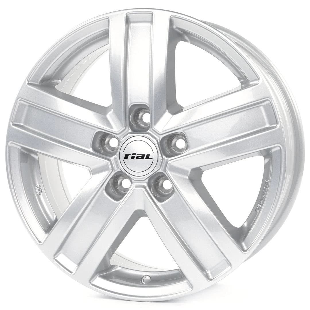 R16 X 6.5 5X160 ET60 65.1 RIAL Transporter polar-silver