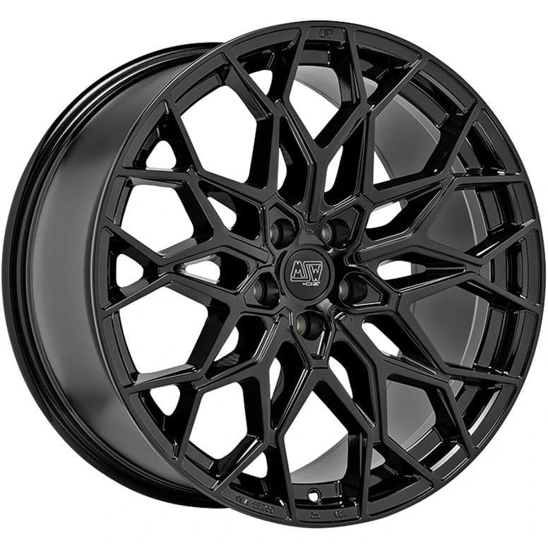 R21 X 9.5 5X120 ET19 66.6 MSW 51 Gloss Black