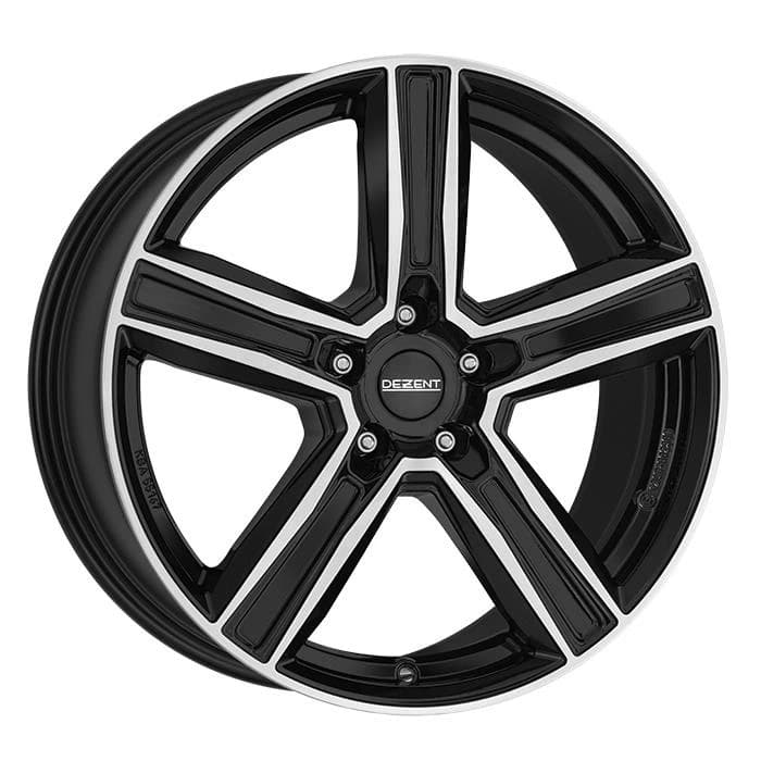 R18 X 8 5X130 ET40 66.6 DEZENT KG dark Black/polished